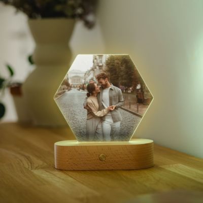 Lampe LED personnalisée avec photo Lampe LED personnalisée avec photo