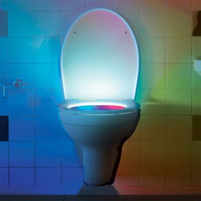 Lampe Techno pour toilettes Lampe Techno pour toilettes