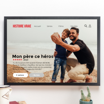 Poster personnalisé - Netflix