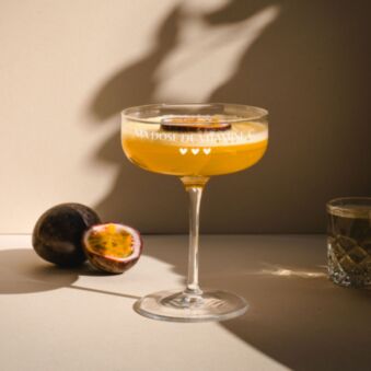 Verre personnalisé Pornstar Martini