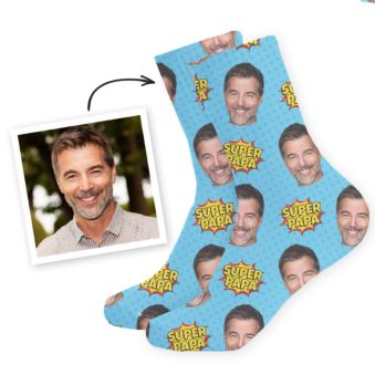 Chaussettes personnalisées pour maman ou papa