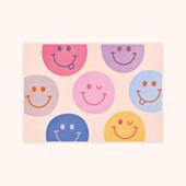 Carte de vœux Smiley