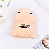 Peluche zizi personnalisée avec texte