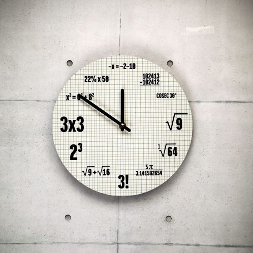 Horloge Mathématiques