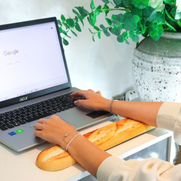 Repose-poignets Baguette pour le bureau