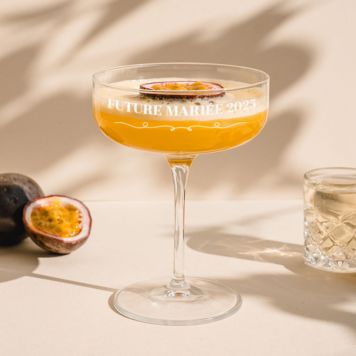 Verre personnalisé Pornstar Martini