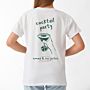 T-shirt personnalisé avec dessin boisson et texte