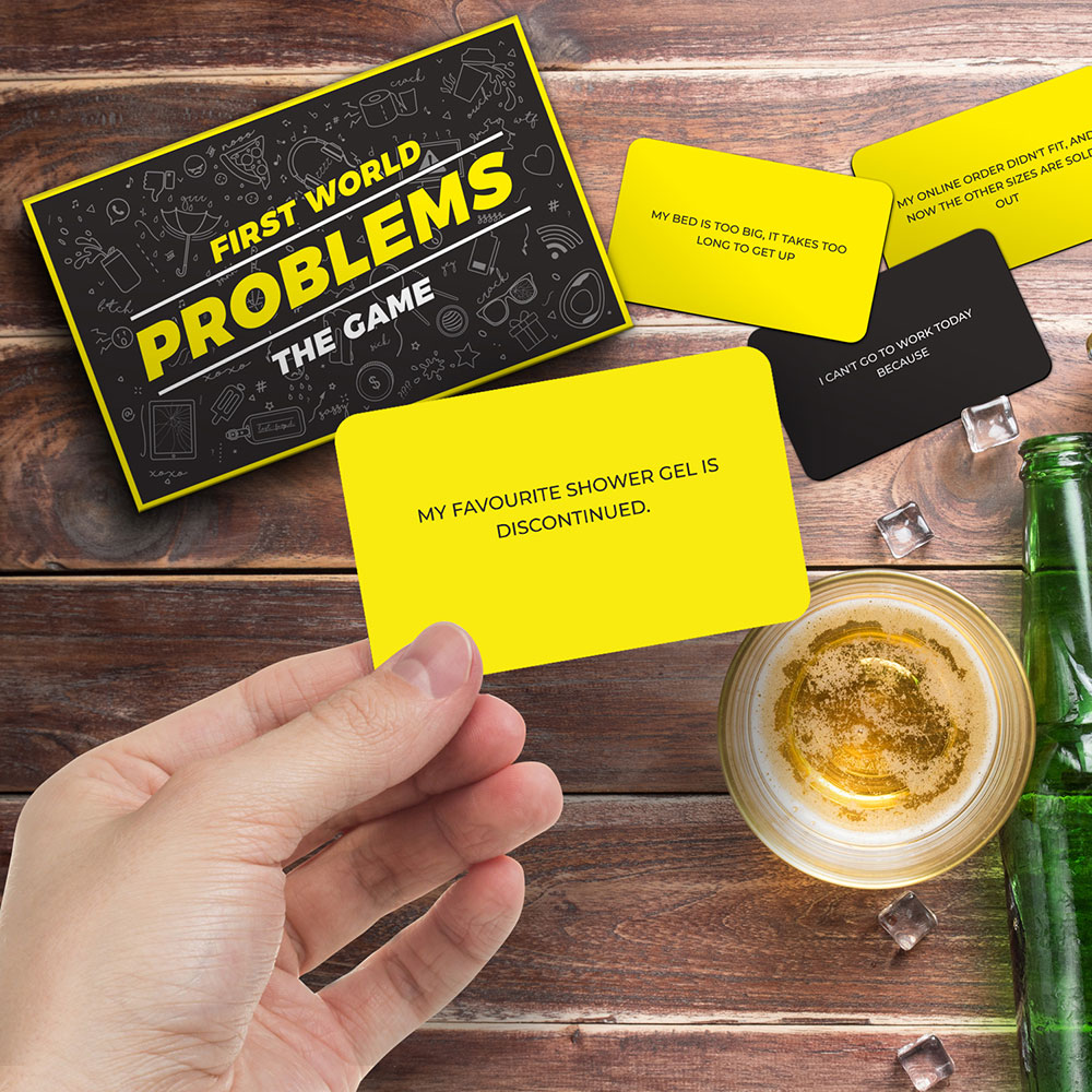 Jeu de Cartes First World Problems