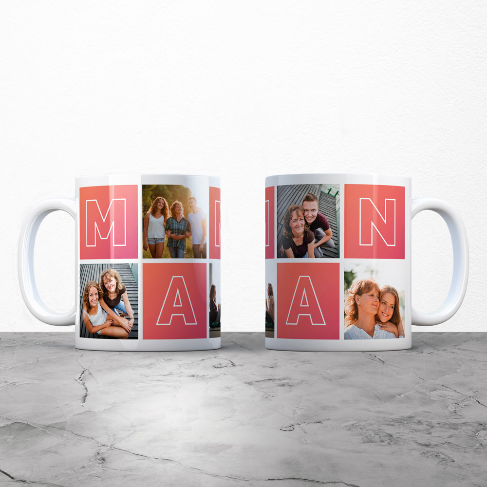 Tasse personnalisable maman avec images