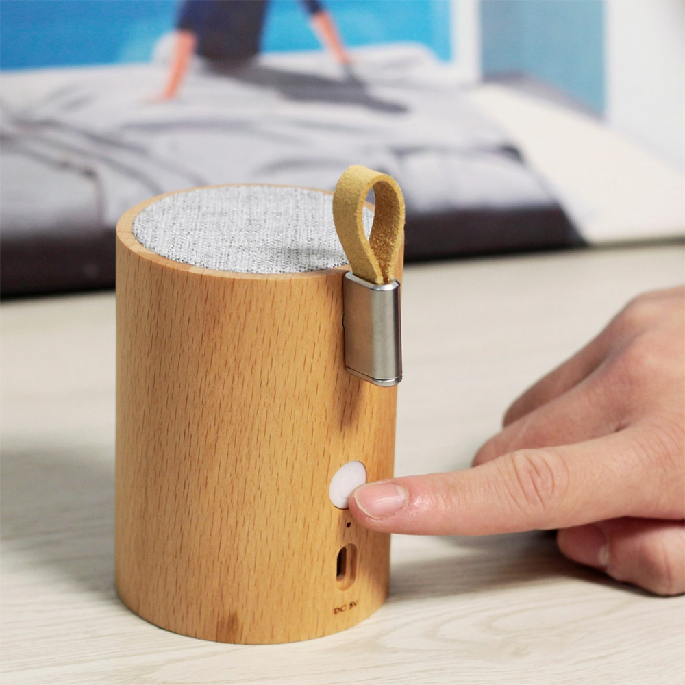Enceinte Bluetooth Gingko Drum Light