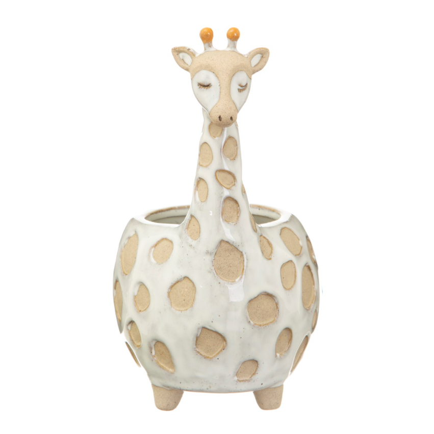 Pot de fleurs Gina la Girafe