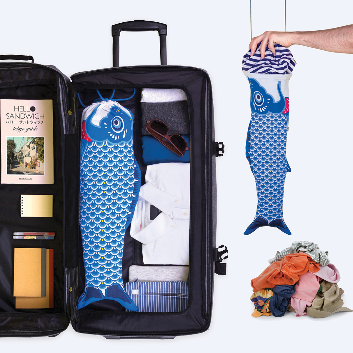 Koi-Nobori Sac à Linge