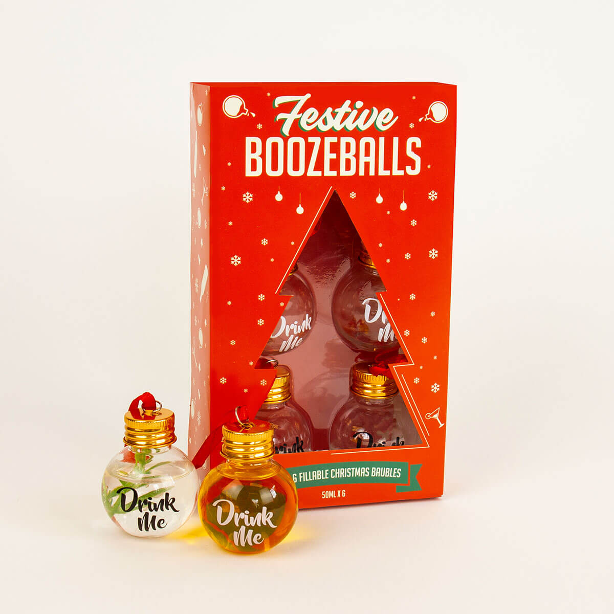 Boules à Liqueur pour Sapin de Noël