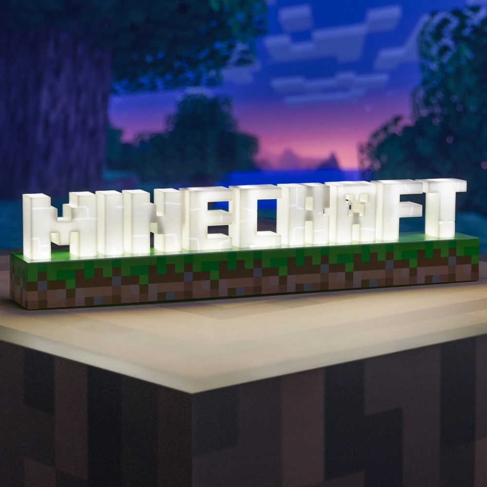 Lampe murale ou de table Minecraft