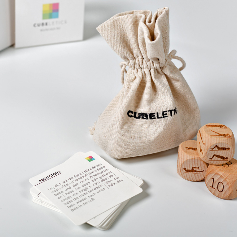 Dés de Fitness Cubeletics