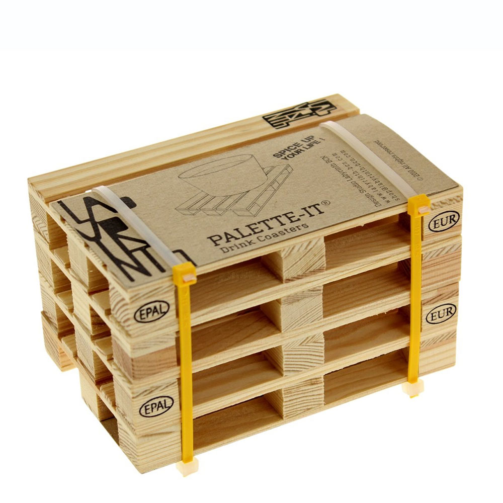 Lot de 5 Sous-verres Mini-Palette