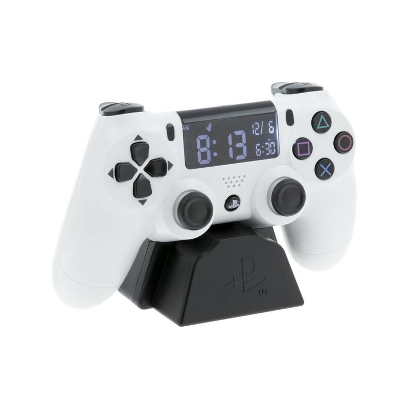 Réveil manette de Playstation Blanc