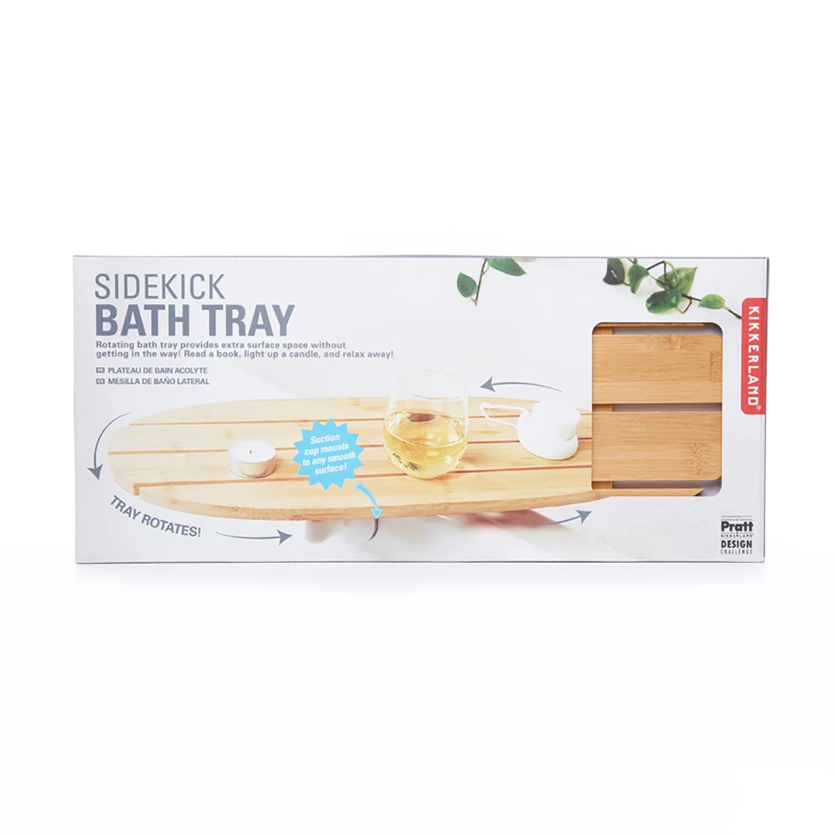 Plateau pivotant pour la baignoire