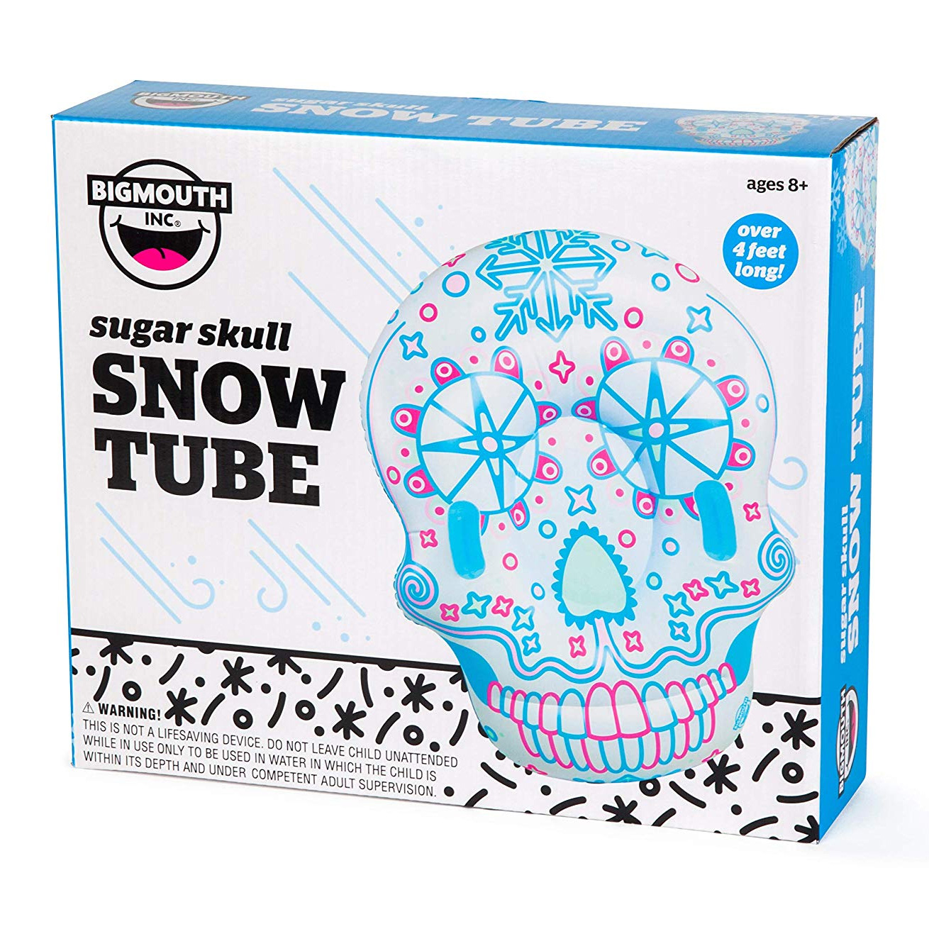 Luge Gonflable Sugar Skull