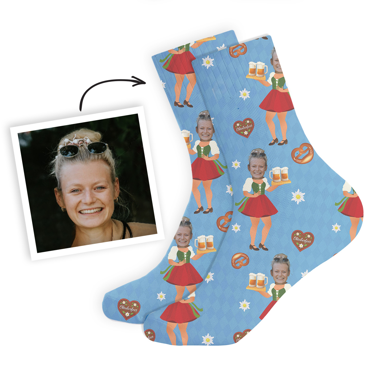 Chaussettes personnalisées Spécial Oktoberfest