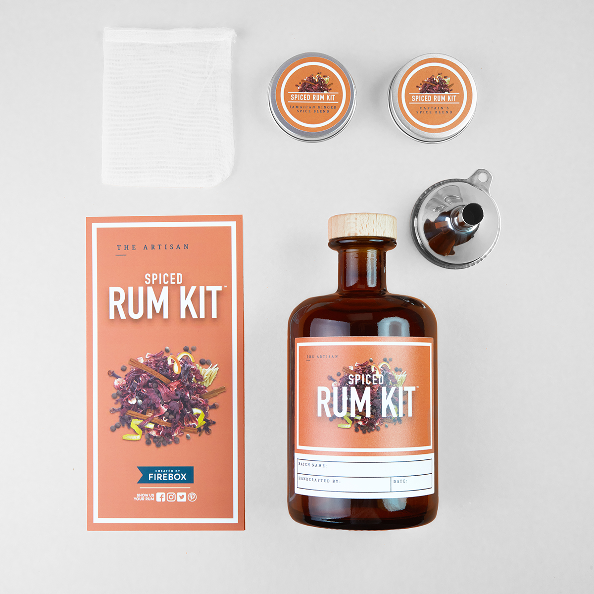 Kit Rhum aux épices DIY