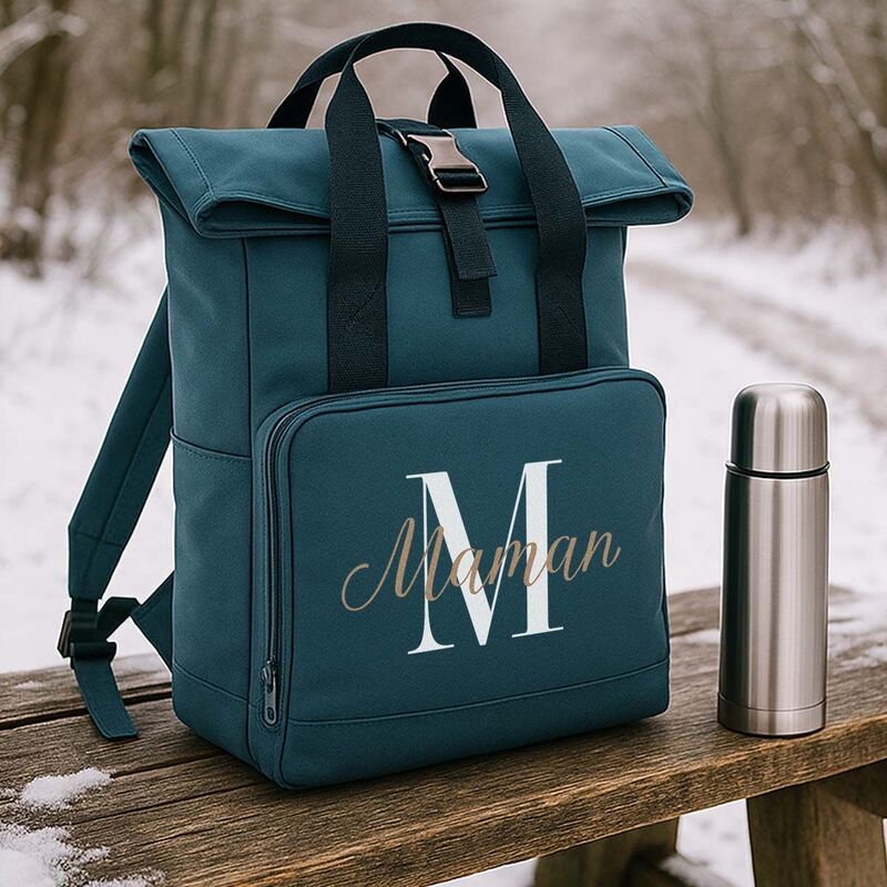 Sac à dos personnalisé avec monogramme