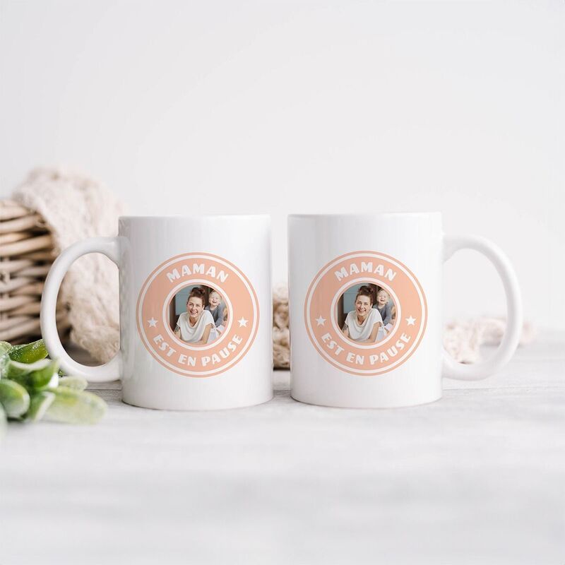 Mug personnalisé avec photo et prénom