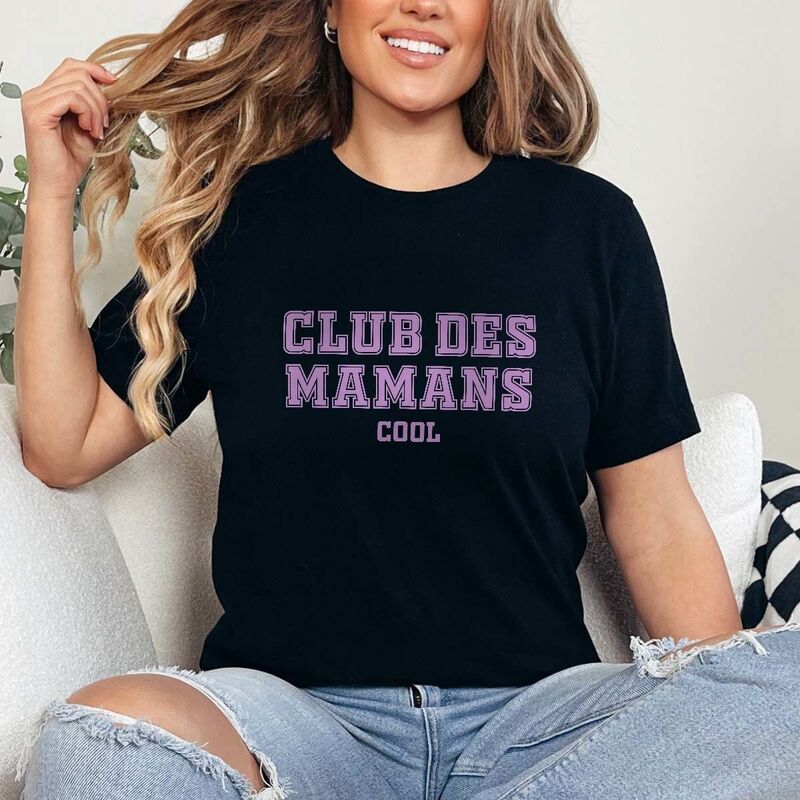 T-shirt personnalisé style universitaire