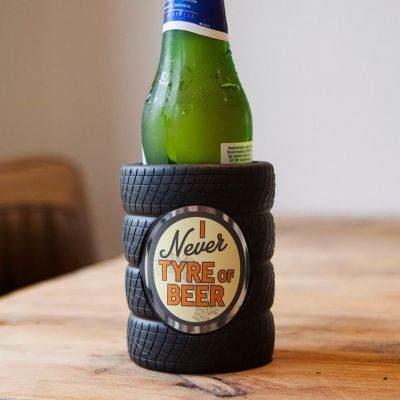 Rafraîchisseur de Bouteille de Bière Pneus Park & Chill Rafraîchisseur de Bouteille de Bière Pneus Park & Chill