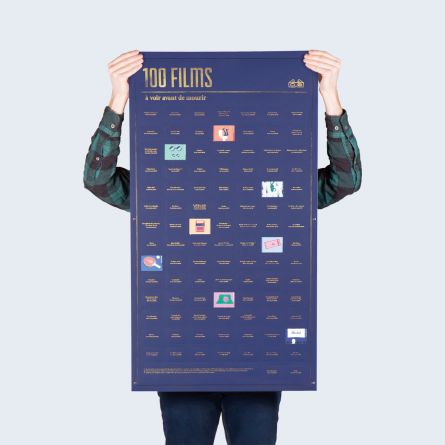 Poster 100 films, que vous devez voir avant de mourir