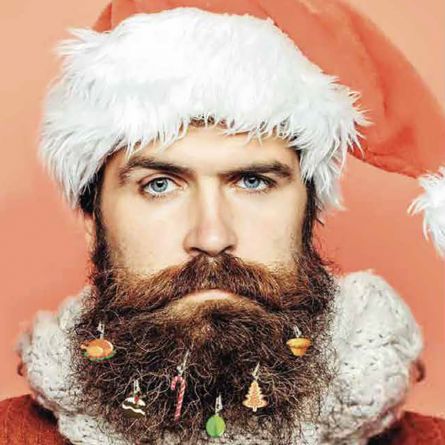 Décoration Noël pour barbe