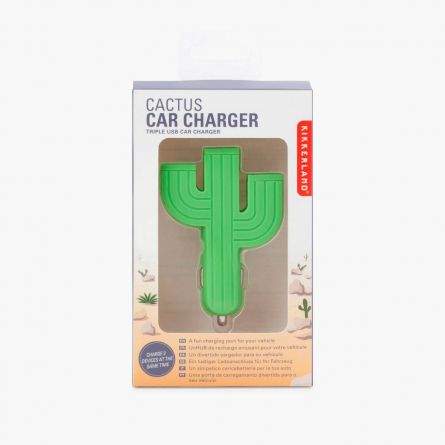 Chargeur USB pour Allume-cigare Cactus