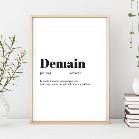 Poster Personnalisable Définition