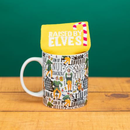 Tasse et chaussettes Elfe