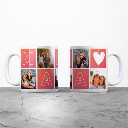 Tasse personnalisable maman avec images