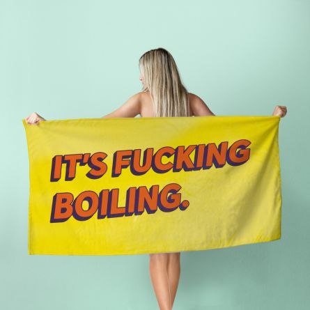 Serviette It's Fucking Boiling