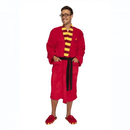 Peignoir Harry Potter - Lunettes et Cicatrice