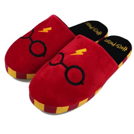 Chaussons Harry Potter - Lunettes et Cicatrice
