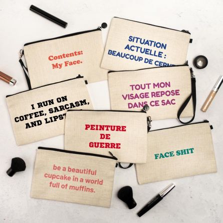 Trousse de beauté personnalisable