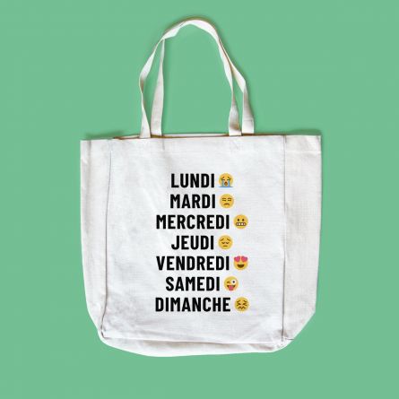 Sac personnalisable avec 7 lignes
