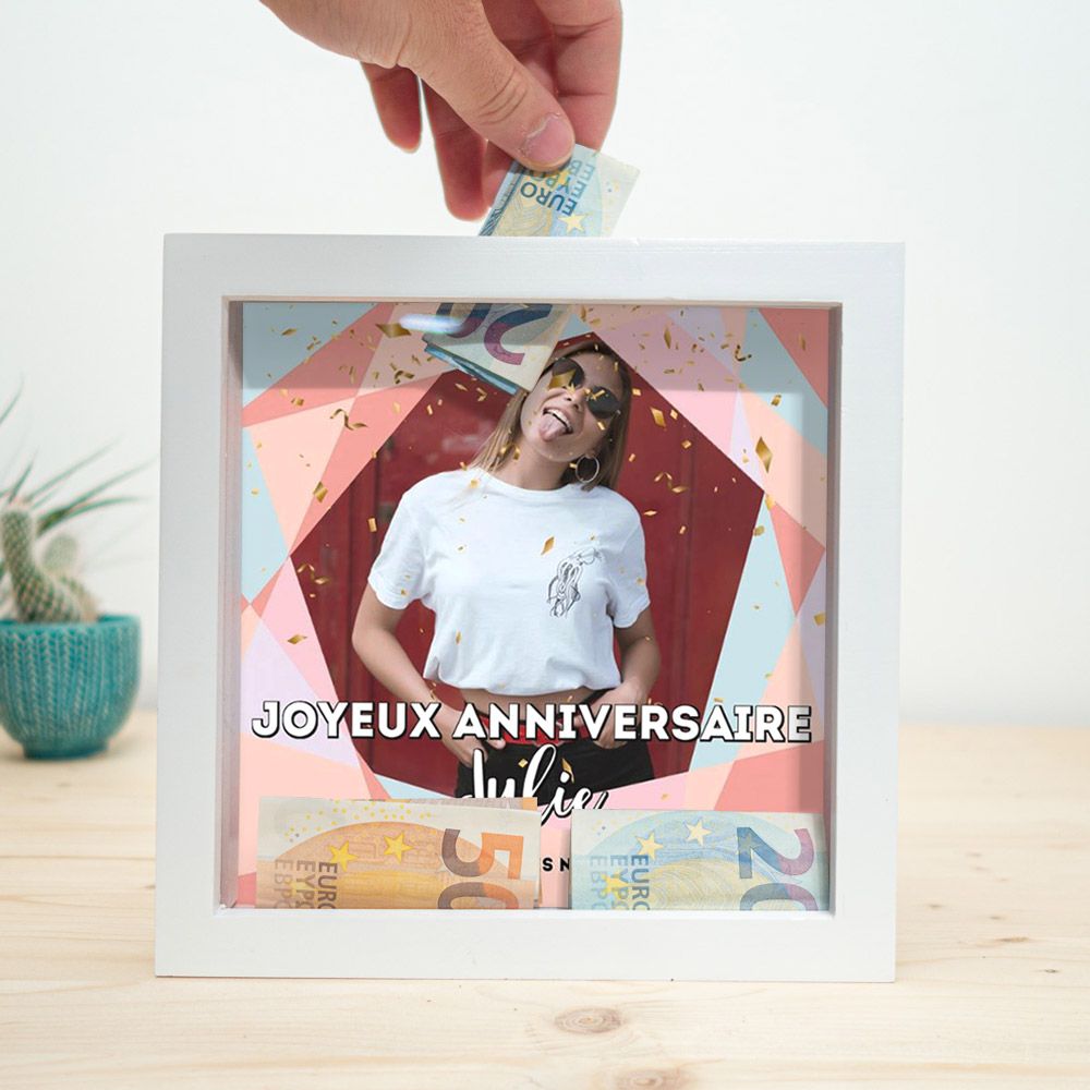 Tirelire Personnalisable Pour Anniversaire Tirelire Personnalisable Pour Anniversaire