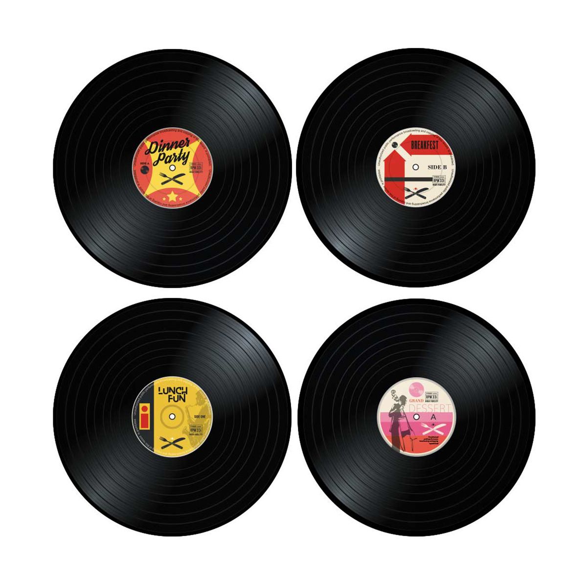 Sets De Table Vinyle Lot De 4
