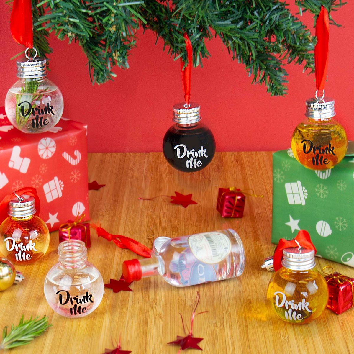 Boules à Liqueur Pour Sapin De Noël