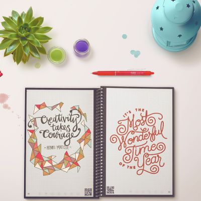 Fun au bureau - Carnet de Notes Intelligent & Réutilisable Everlast (avec application smartphone)
