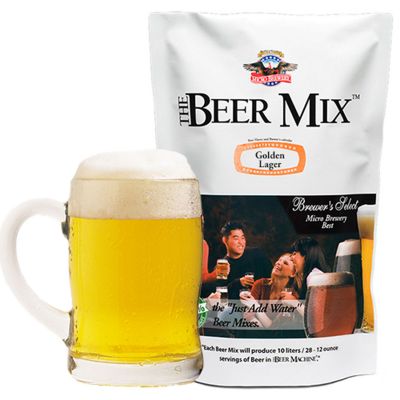 Cadeau 40 ans - Ingrédients pour la machine à bière – Golden Lager, Viennoise et Red Lager canadienne