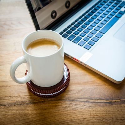 Cadeau crémaillère - Chauffe-tasse USB Hot Cookie