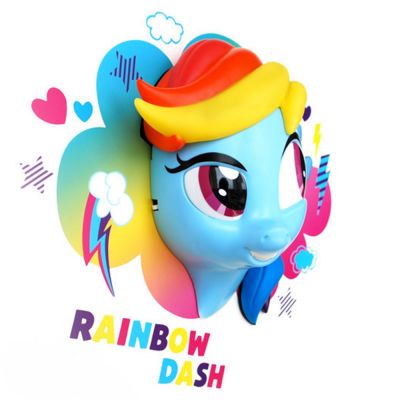 SOLDES - Lampe 3D Arc-en-ciel Mon Petit Poney