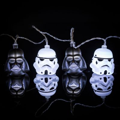 L'univers Star Wars - Guirlande Lumineuse Star Wars Dark Vador & Stormtrooper