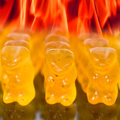 Cadeau d'Halloween - Des oursons diablement piquants !