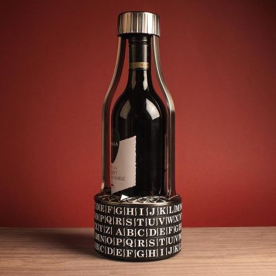 Cadeau couple - Vino Vault Cryptex